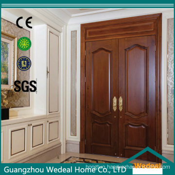 Classic Double Solid Wooden Interior Door for Room (WDB02)